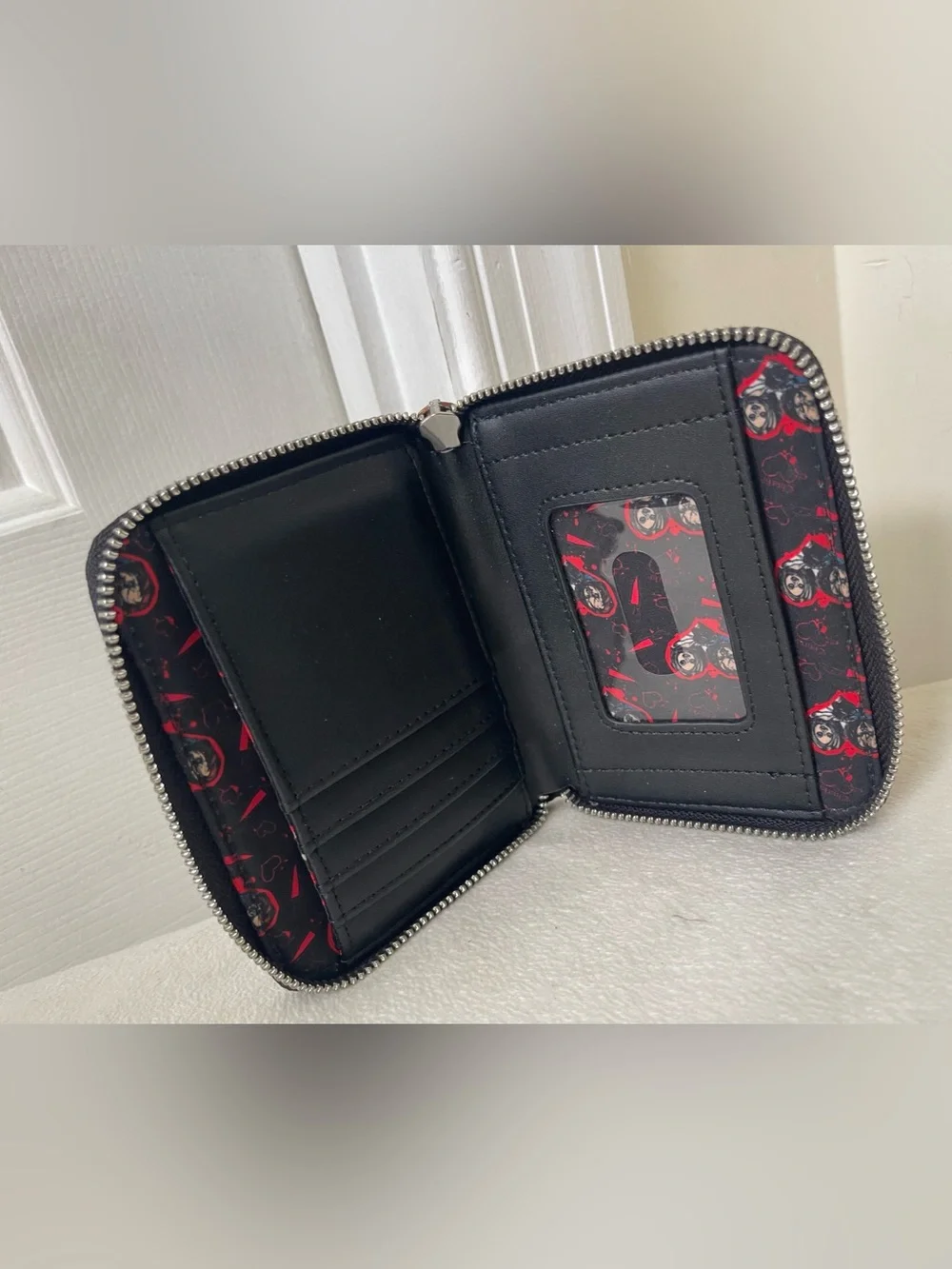 Loungefly Chucky Black Zip Wallet